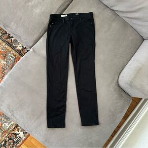 Adriano Goldschmied AG Stevie Ankle Slim Straight Womens 27 R Black 29x28 USA